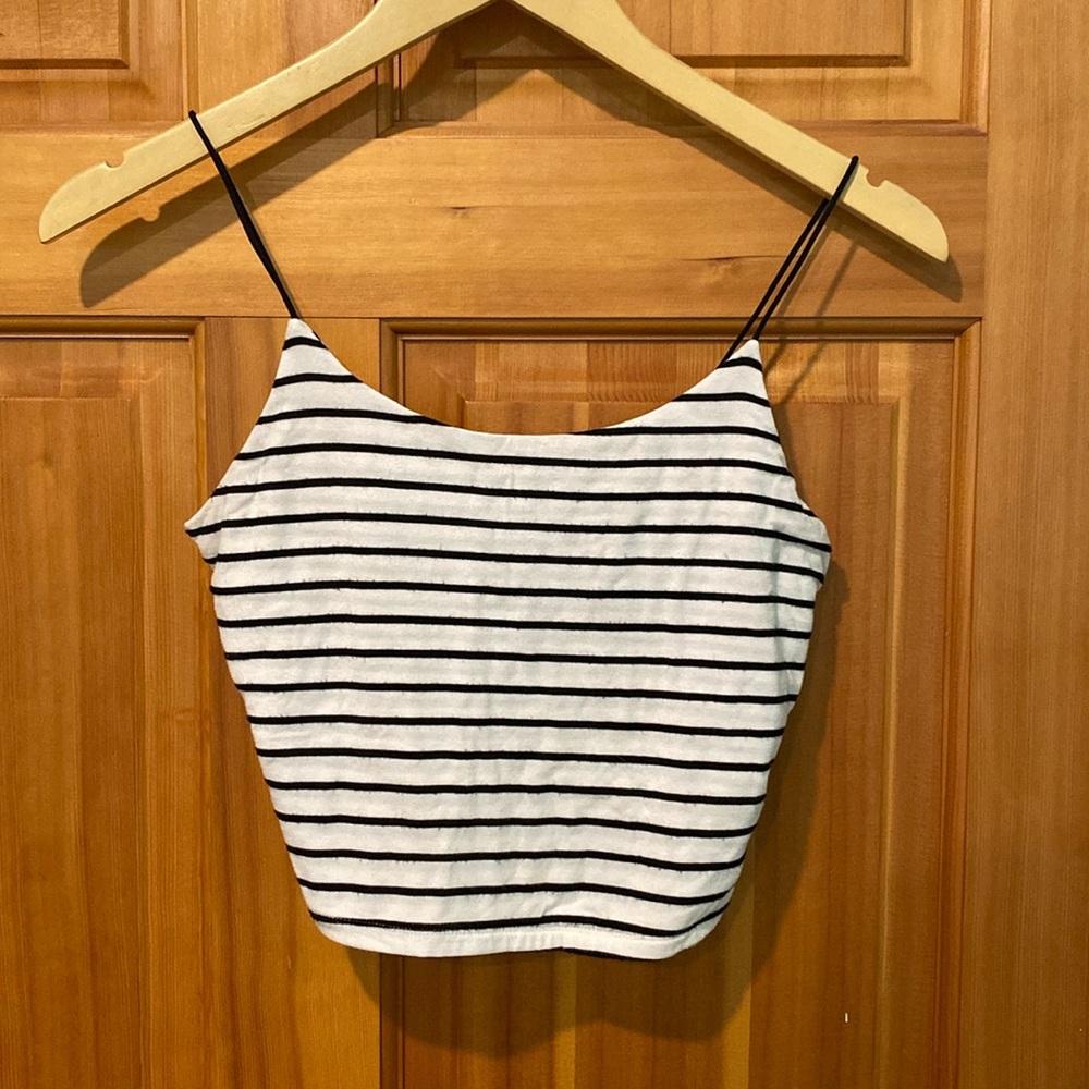 Garage crop top